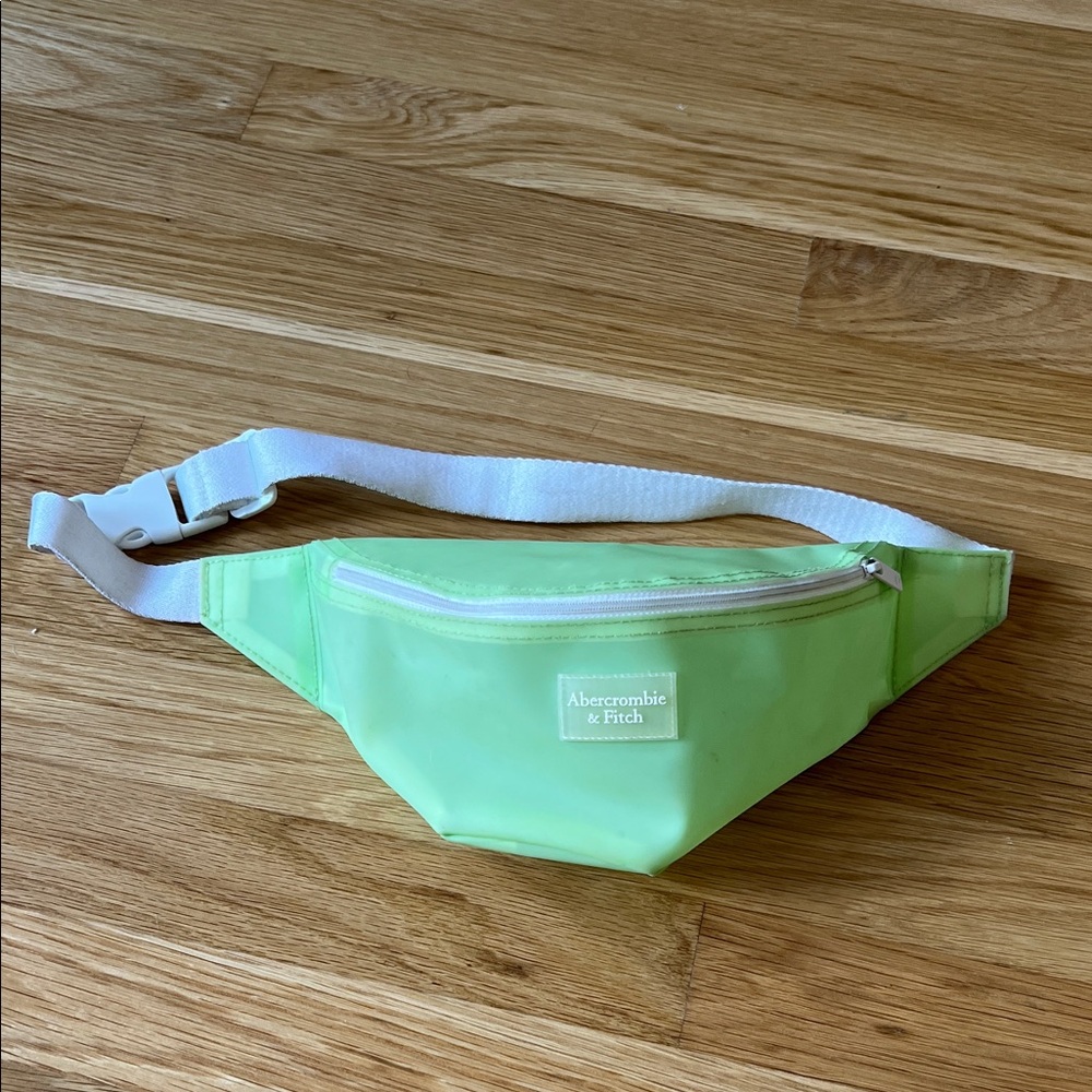 Abercrombie & Fitch Neon Green Waist Bag